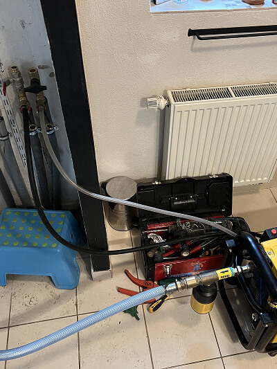 čistenie ústredného kúrenia